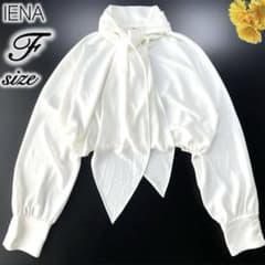 IENA 25SS ドルマンボウタイブラウス ホワイト F 定価18,700円 - メルカリ