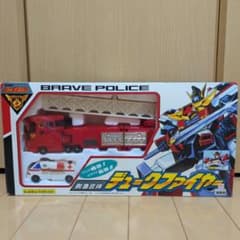 【当時品】救急合体　デュークファイヤー　ジェイデッカー　勇者警察のサムネイル