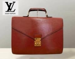 LOUIS VUITTON】 エピ セルヴィエットコンセイエ ビジネスバッグ