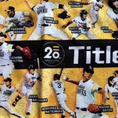福岡ソフトバンクホークス 20周年記念 タオルのサムネイル