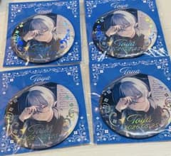 プロセカ はぴこれ 箔押し缶バッジ C 青柳冬弥 4点セット - メルカリ