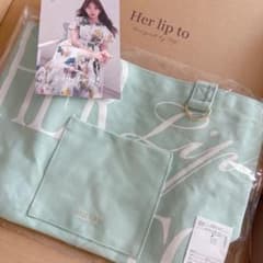 Herlipto ハーリップトゥ トートバッグ mint 名古屋限定 - メルカリ