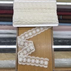 フラワーモチーフ レース 約4.5cm幅×1mのサムネイル