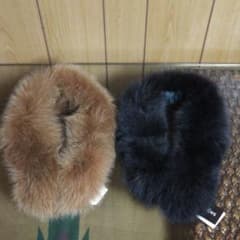 sagaファー マフラー 2点セットのサムネイル