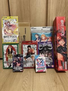 【未開封】ST-01麦わらの一味 ＆ 限定サプライ・初期スタートデッキ 9点 未開封】ST-01麦わらの一味 ＆ 限定サプライ・初期スタートデッキ 9点