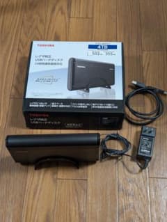 東芝　レグザ純正USBハードディスクTHD-400V3　※ジャンク品のサムネイル