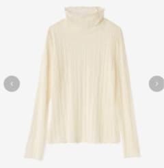 しまむら⭐︎velle⭐︎新品　シアータートルネックプルオーバーのサムネイル