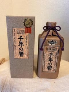 琉球泡盛 千年の響 長期熟成古酒 720ml 43度 限定品のサムネイル