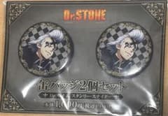 Dr.STONE ファミマ 限定 缶バッジ Dr.ゼノ 2枚セット - メルカリ