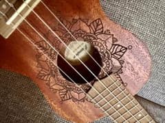 ウクレレ　ケース付き　Bamboo Guitars Kailuaのサムネイル