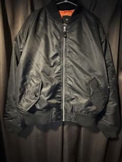 H&M ブラック MA-1 フライトジャケット 韓国 y2kのサムネイル