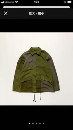 used 再構築　リメイク　ミリタリージャケット　コーチ old  parkのサムネイル
