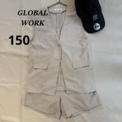 GLOBALWORK キッズ セットアップ 150 女の子のサムネイル