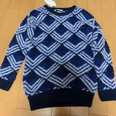ネイビー ブルー セーターのサムネイル