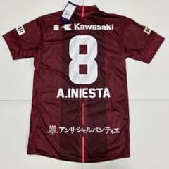asics ヴィッセル神戸 2018 #8 イニエスタ ユニフォーム Lサイズ asics ヴィッセル神戸 2018 #8 イニエスタ ユニフォーム Lサイズ