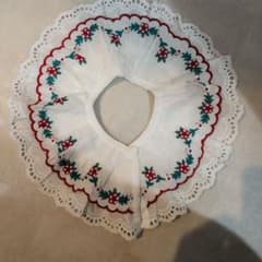 花柄刺繍スタイ・よだれかけのサムネイル
