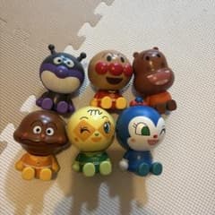 アンパンマン　カプセルトイ　ガチャガチャ　カプキャラ　6体セットのサムネイル