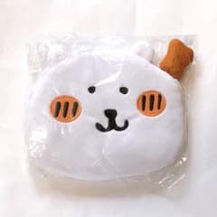 未開封】自分ツッコミくま ぬいぐるみフェイスポーチ（nanacoカード