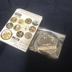 star wars マンダロリアン グローグー 金バッジ - メルカリ