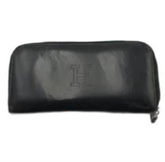 HIROFU Men's Long Wallet, Black