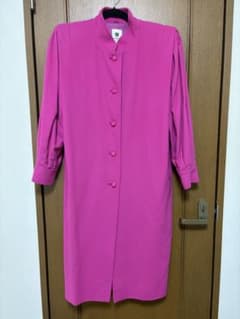 ungaro parallèle ヴィンテージ　ピンク コート　9号のサムネイル