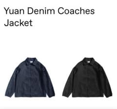 新品 wedstore yuan デニム コーチジャケット - メルカリ