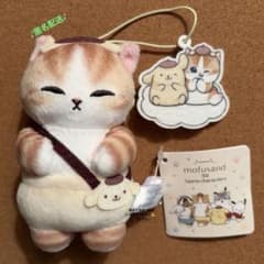 mofusand×サンリオキャラクターズ カチューシャマスコット　ポムポムプリン