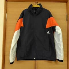 adidas ジャケット ネイビー オレンジ 白のサムネイル