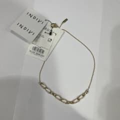 【新品・未使用】INDIVI ゴールドチェーンネックレスのサムネイル