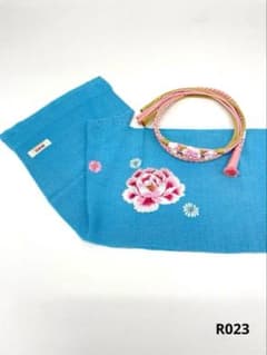帯揚げ 帯締め セット IKKO 牡丹 菊 刺繍 振袖 つまみ細工 R023 - メルカリ