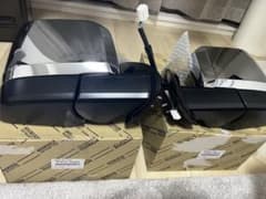 ハイエース新品左右ドアミラーセット‼︎トヨタ純正品‼︎純正新品メッキ 