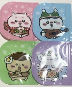 ちいかわ オリジナルジッパーバッグ 4枚セットのサムネイル