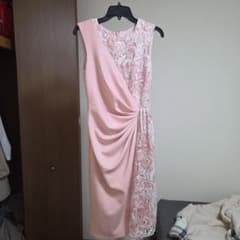 TADASHI SHOJI ノースリーブワンピース サイズ0 TADASHI SHOJI ピンク レディース ノースリーブワンピース - メルカリ
