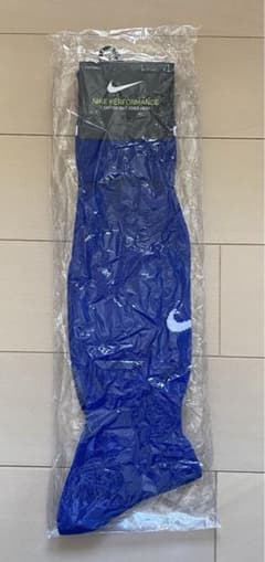 NIKEサッカーソックス　ブルーのサムネイル