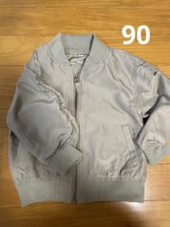 キッズ アウター MA1 ミニタリーブルゾン 90cmのサムネイル