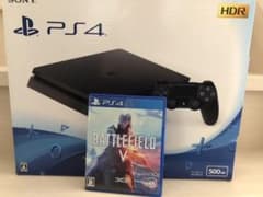 【2019年12月購入】PS4 本体 500GB BF5付きのサムネイル