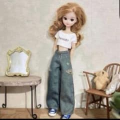 4891 22cmドール服 ハンドメイド 2点セット - メルカリ