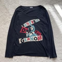 新品 ヒステリックグラマー y2k ガールプリント 長袖 Tシャツ F ロンT レア ヒステリックグラマー ガールズ プリント ロンT Tシャツ 長袖
