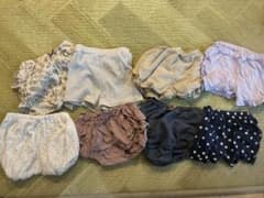 ベビー ブルマ パンツ 8点セット まとめ売りのサムネイル