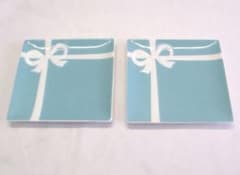 Tiffany & Co. ギフトボックスデザイン皿 2枚セット5月12日終了 Tiffany & Co. ギフトボックスデザイン皿 2枚セット5月12日終了 - メルカリ