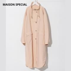 MAISON SPECIAL メゾンスペシャル ツイストボタンマキシモッズコート