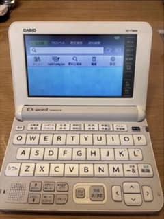 電子辞書CASIO EX-word XD-Y3800 ホワイトのサムネイル
