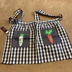 【新品未使用】レトロなエプロン⑦のサムネイル