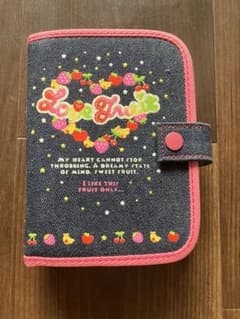 ひ*‼様 平成レトロ シール帳 システム手帳 手帳カバー バインダー デニムのサムネイル
