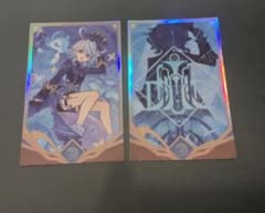 フリーナ 水と正義 原神 七聖召喚 ランダムフォトカード 原神カフェ