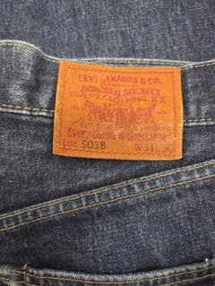 Levi's リーバイス 503B W34 紺 ヒゲ 赤耳 Levi's リーバイス 503B W34 紺 ヒゲ 赤耳 - メルカリ