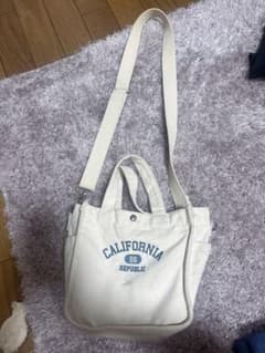 カリフォルニア トートバッグ ホワイトのサムネイル