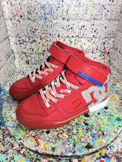 DC SHOECOUSA ハイカットスニーカー レッドのサムネイル