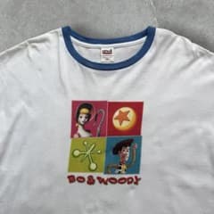 00s トイストーリー Tシャツ リンガーTシャツ ムービー 映画のサムネイル