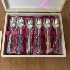 七宝焼きのスプーン 6本セット - メルカリ